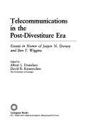 Book cover for Telecommunications in the Post-divestiture Era