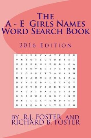 Cover of The A-E Girls Names Word Search Book