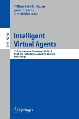 Book cover for Intelligent Virtual Agents