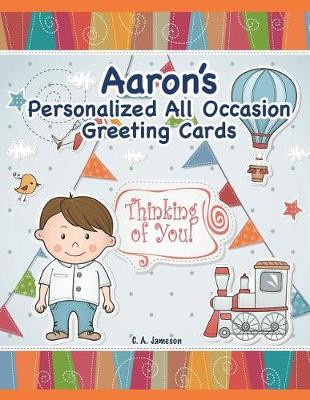 Book cover for Aaron's Personalized All Occasion Greeting Cards