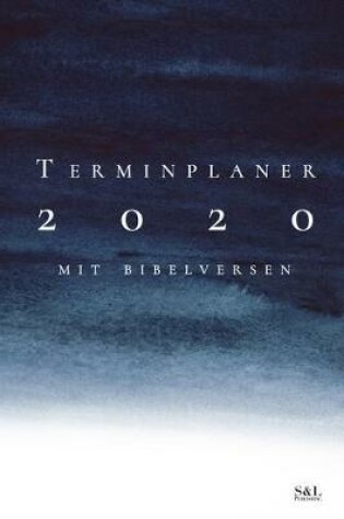 Cover of Terminplaner 2020 mit Bibelversen