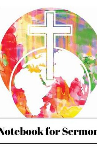 Cover of Notebook for Sermons (World Cross)