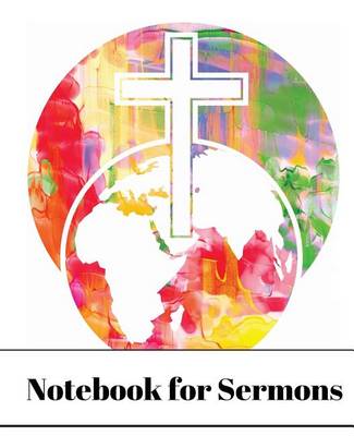 Book cover for Notebook for Sermons (World Cross)