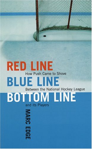 Book cover for Red Line, Blue Line, Bottom Line