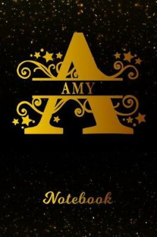 Cover of Amy College Ruled Notebook