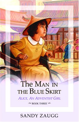 Book cover for The Man in the Blue Skirt