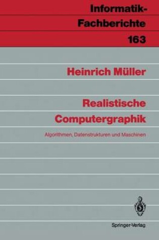 Cover of Realistische Computergraphik