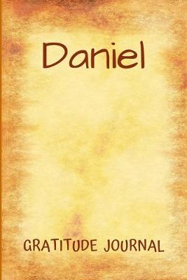 Book cover for Daniel Gratitude Journal