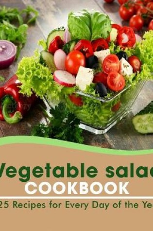 Cover of Vegetable salad cookbook