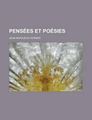 Book cover for Pensees Et Poesies