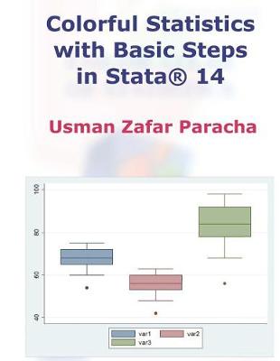 Book cover for Colorful Statistics with Basic Steps in Stata(r) 14