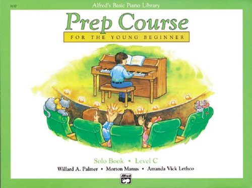 Book cover for Alfred's Basic Piano Library Prep Course Solo C