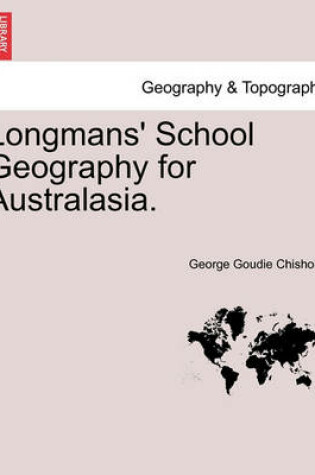 Cover of Longmans' School Geography for Australasia.