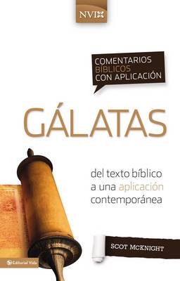 Cover of Comentario Bíblico Con Aplicación NVI Gálatas