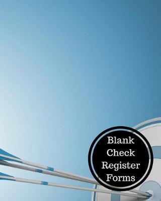 Book cover for Blank Check Register Forms