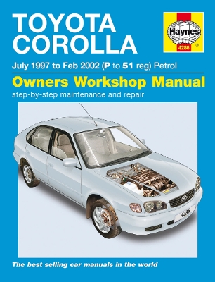 Book cover for Toyota Corolla Petrol (July 97 - Feb 02) P To 51