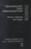 Cover of Technology and Organization