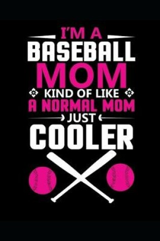 Cover of 2020 Daily Planner Sports Theme Baseball Mom 388 Pages