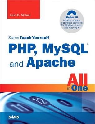 Book cover for Sams Teach Yourself PHP, MySQL and Apache All in One