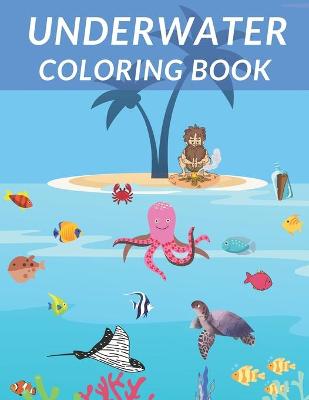 Book cover for Underwater Coloring Book