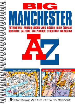 Cover of Manchester Big A-Z Street Atlas