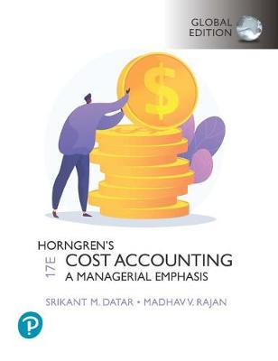 Book cover for Access Card -- Pearson MyLab Accounting with Pearson eText  for Horngren's Cost Accounting, Global Edition
