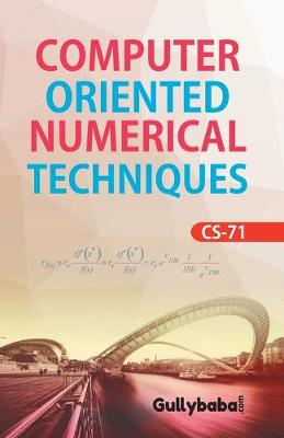 Book cover for CS-71 Computer-Oriented Numerical Techniques