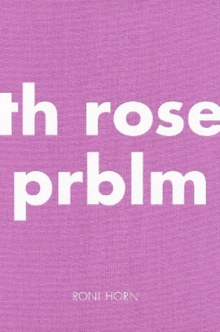 Cover of Th Rose Prblm