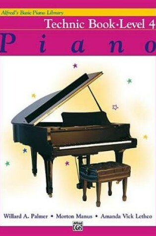 Cover of Alfred's Basic Piano Library Technic Book 4