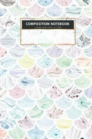 Cover of COMPOSITION NOTEBOOK College ruled 8.5x11 in l 100 P