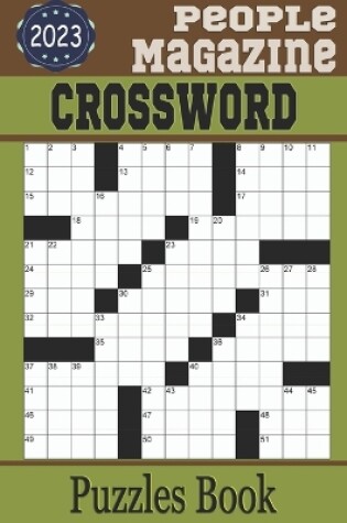 Cover of People Magazine Crossword Puzzles Book 2023