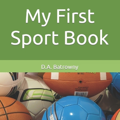 Book cover for My First Sport Book