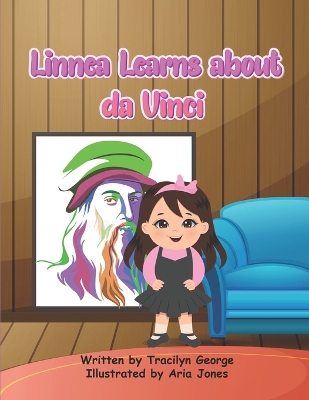 Book cover for Linnea Learns about da Vinci