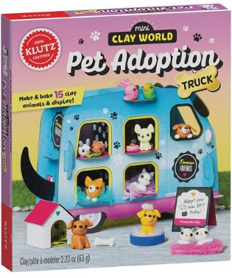Book cover for Mini Clay World Pet Adoption Truck