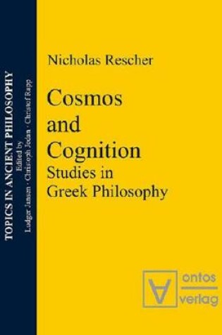 Cover of Cosmos and Logos