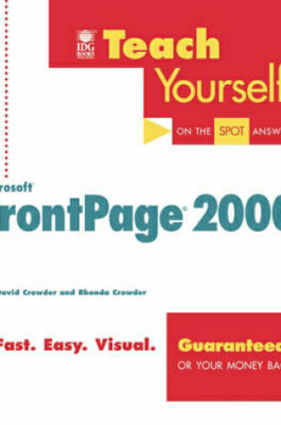 Cover of Teach Yourself MS Frontpage 2000
