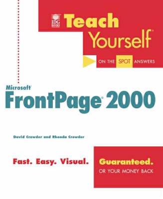 Book cover for Teach Yourself MS Frontpage 2000