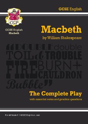 Book cover for Macbeth - The Complete Play with Annotations, Audio and Knowledge Organisers