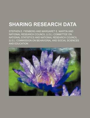 Book cover for Sharing Research Data