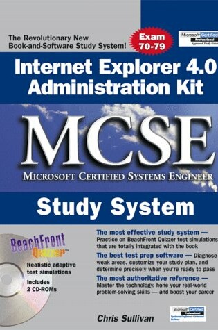 Cover of Internet Explorer 4.0 Administration Kit MCSE Study Guide