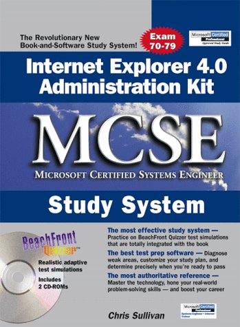 Cover of Internet Explorer 4.0 Administration Kit MCSE Study Guide