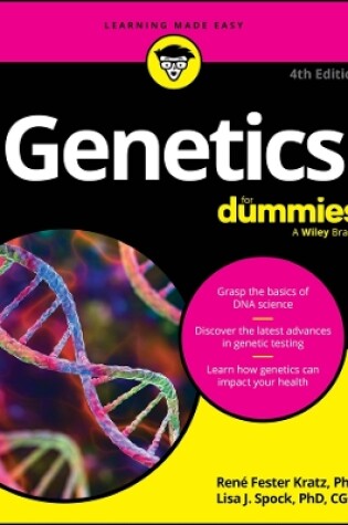 Cover of Genetics For Dummies