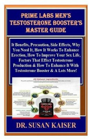 Cover of Prime Labs Men's Testosterone Booster's Master Guide