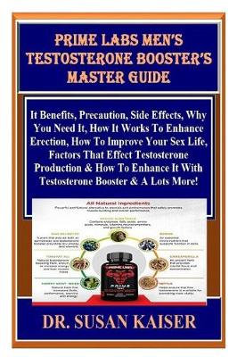 Book cover for Prime Labs Men's Testosterone Booster's Master Guide