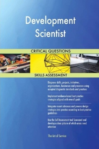 Cover of Development Scientist Critical Questions Skills Assessment