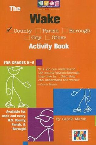 Cover of The Wake County, NC Activity Book for Grades K-6
