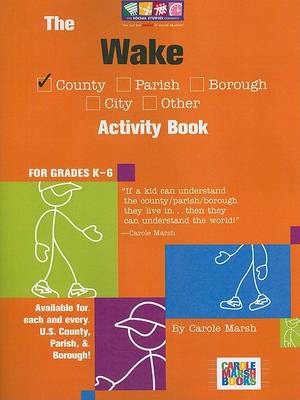 Book cover for The Wake County, NC Activity Book for Grades K-6