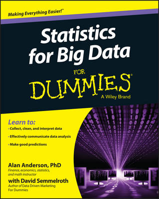 Book cover for Statistics for Big Data For Dummies