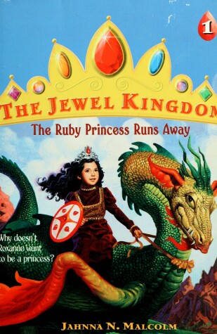 Book cover for The Ruby Princess Runs away