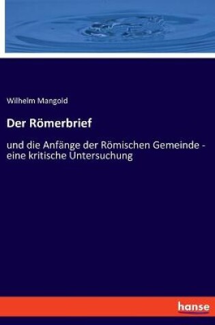 Cover of Der Römerbrief